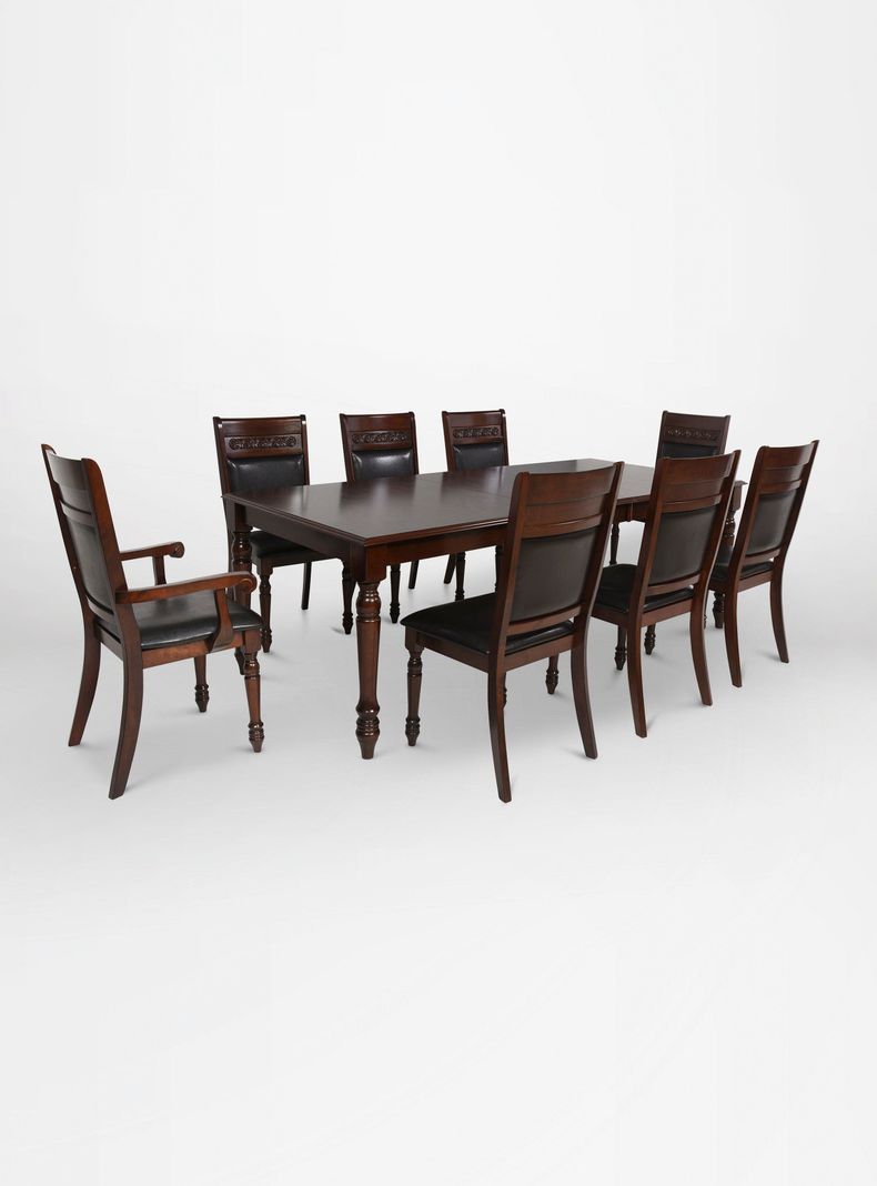 Juego de Comedor Extensible Cordobés Plus + 6 Sillas + 2 Sitiales Cic-6