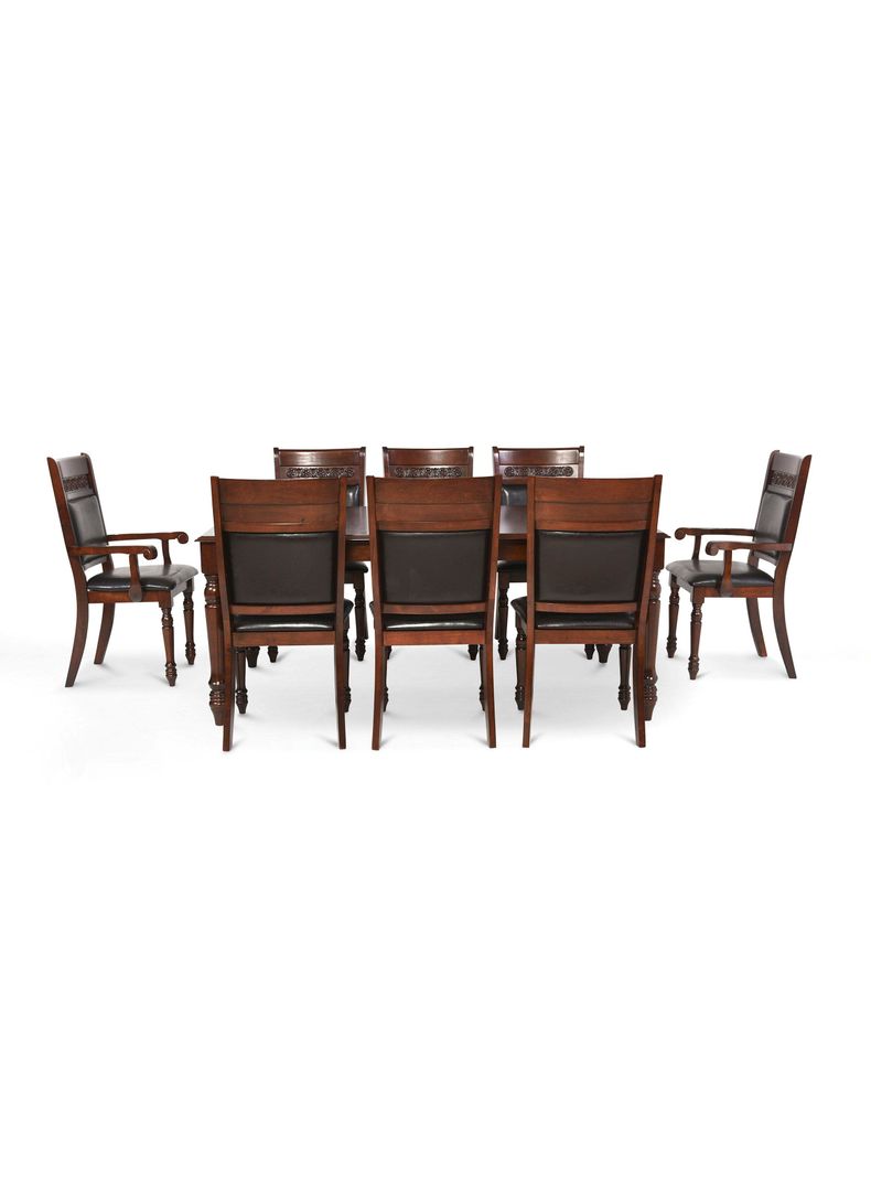 Juego de Comedor Extensible Cordobés Plus + 6 Sillas + 2 Sitiales Cic-0