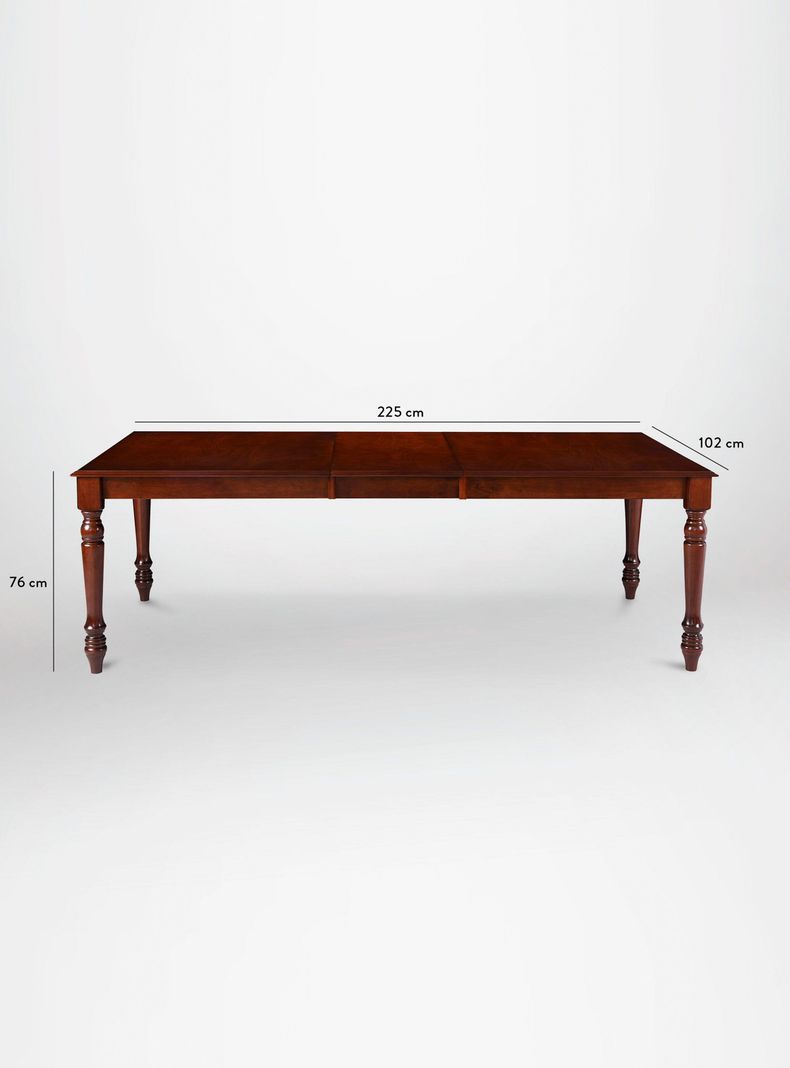 Juego de Comedor Extensible Cordobés Plus + 6 Sillas + 2 Sitiales Cic-1
