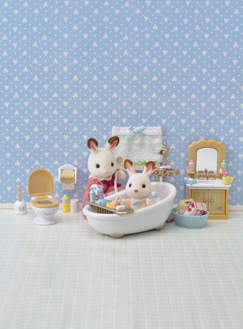 Set Baño del Campo Sylvanian Families-2