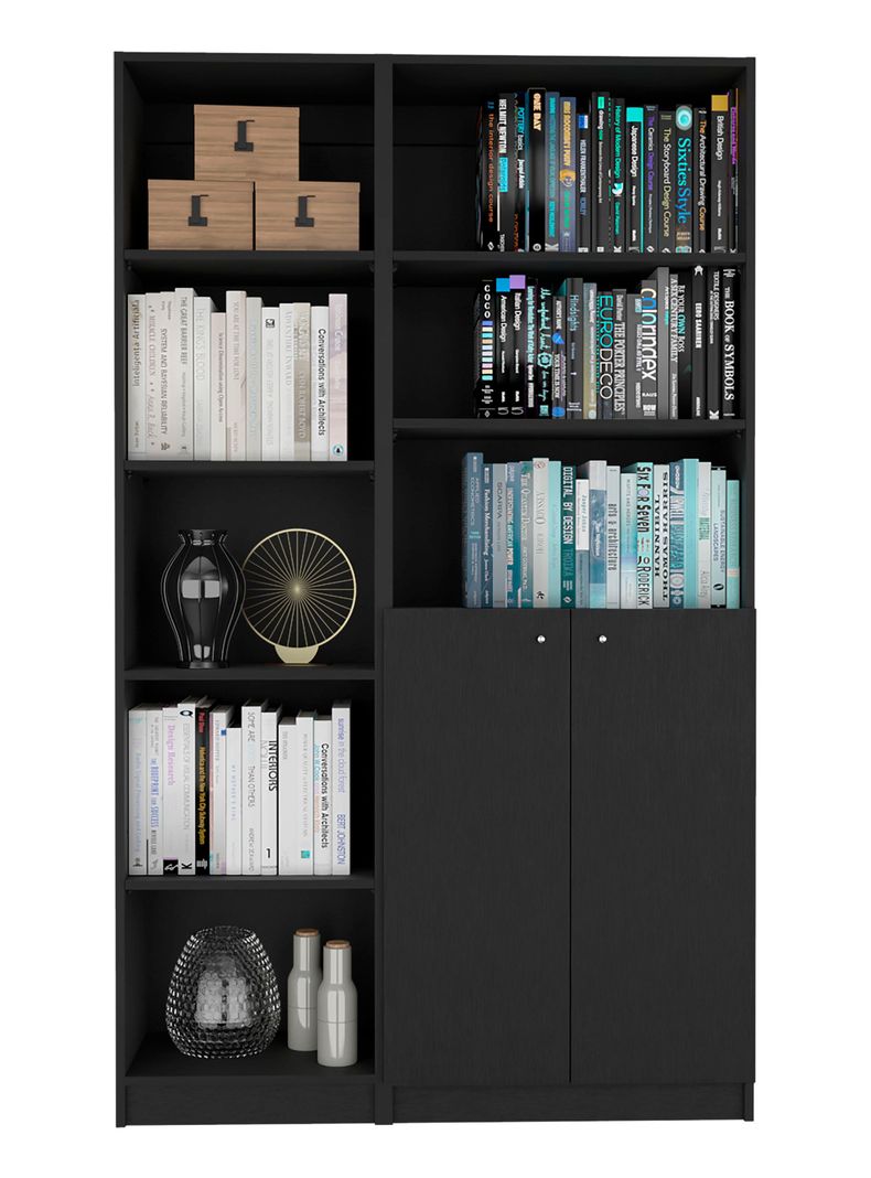 Combo Estante 45 cm + Estante 2 Puertas-0