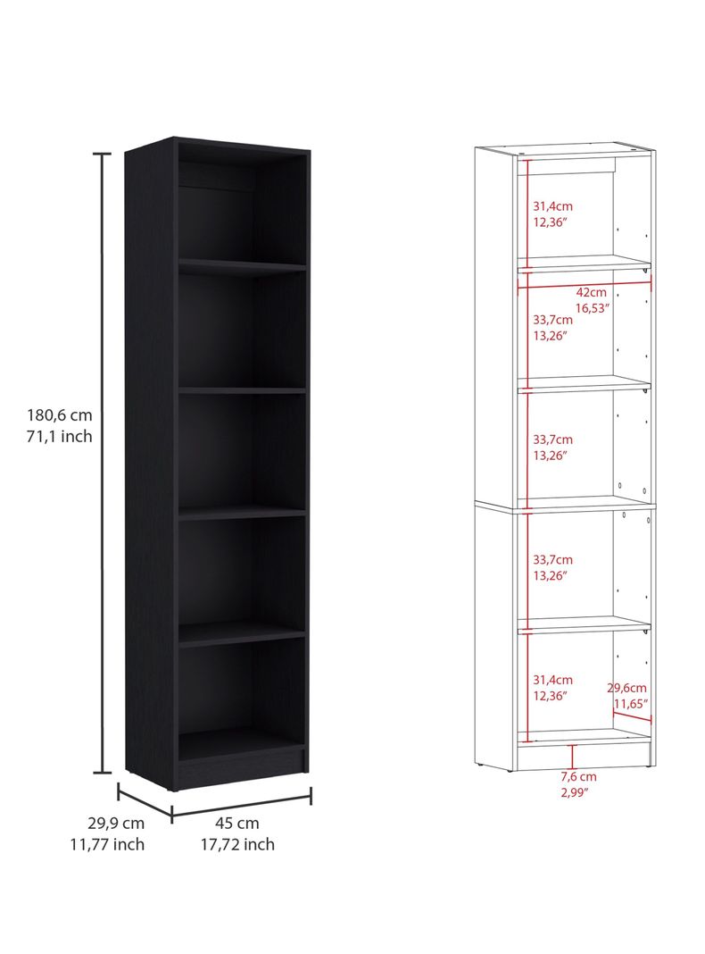 Combo Estante 45 cm + Estante 2 Puertas-2