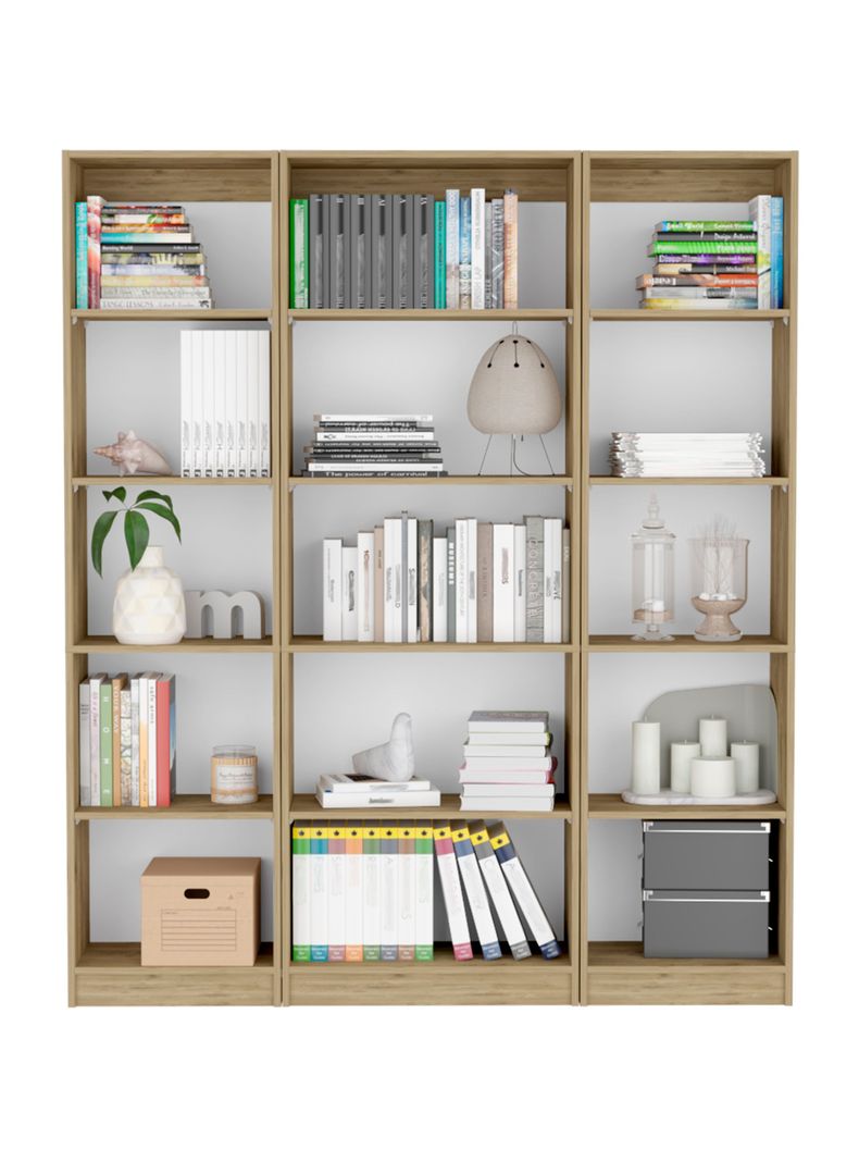 Combo 2 Estantes 45 cm + Estante 62 cm Beige