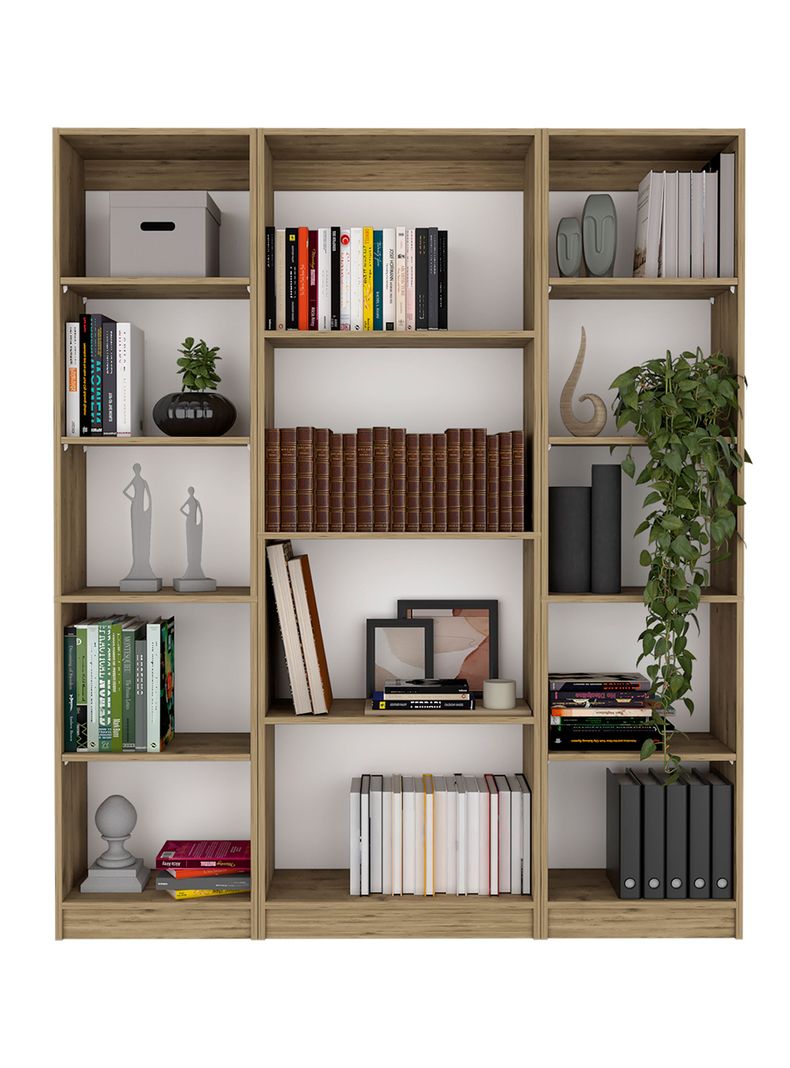 Combo 2 Estantes 45 cm + Estante 4R Beige