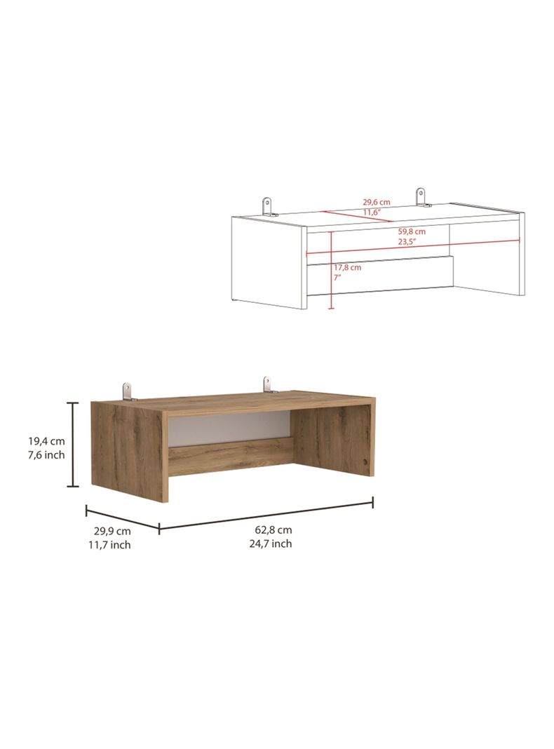 Combo Home Estante 2P + Complemento-3