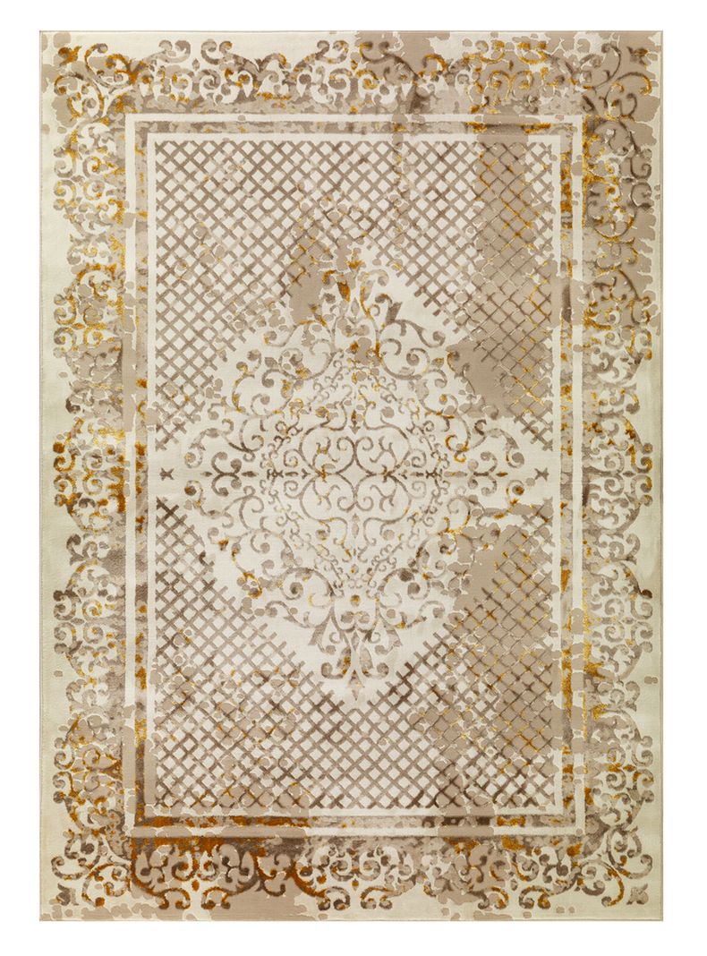 Alfombra Babil 240 x 305 cm Dorada 23