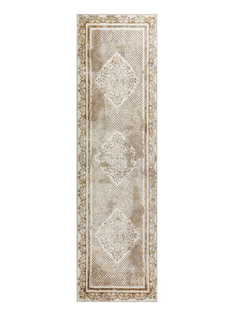 Alfombra Pasillo Babil 70 x 230 cm Dorada 2-0