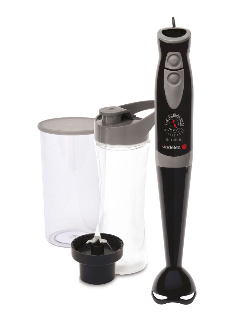 Batidora Vertical Minipimer 600 ml BM-470NG Negro-0