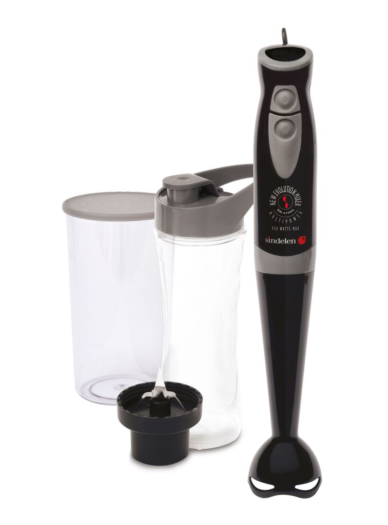 Batidora Vertical Minipimer 600 ml BM-470NG Negro-2