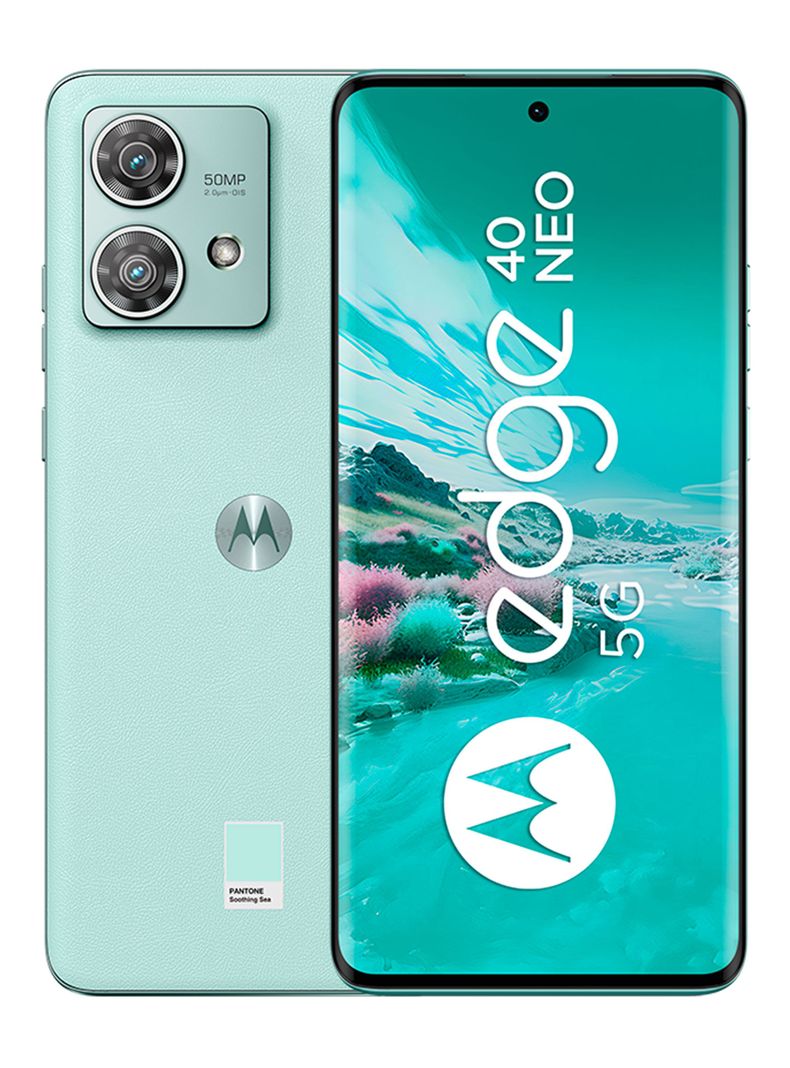 Smartphone Moto Edge 40 Neo 5G 256GB 6.5" Verde Liberado-0