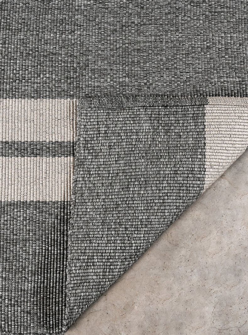 Alfombra Outdoor 170x240 cm Stripes Gris-2