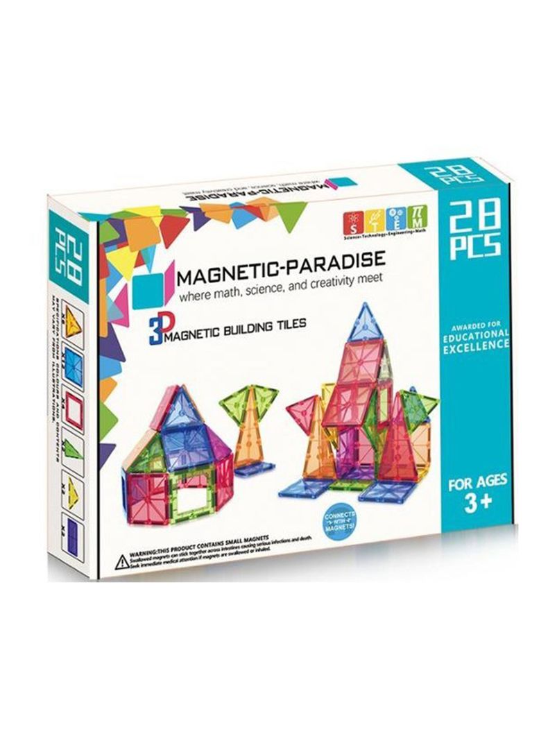 Set Imanes 28 Piezas Magnetics Alex Toys-2