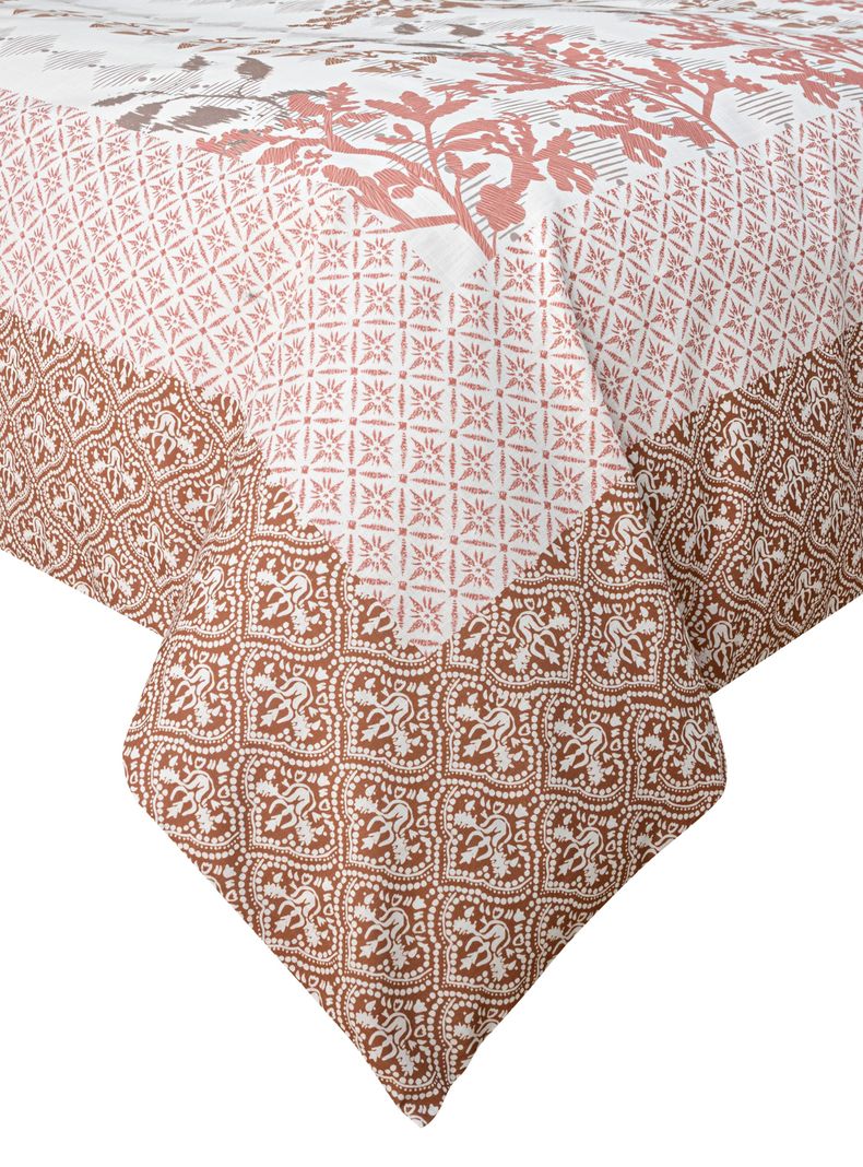 Funda Plumón Boho Flor 1.5 Plazas-2