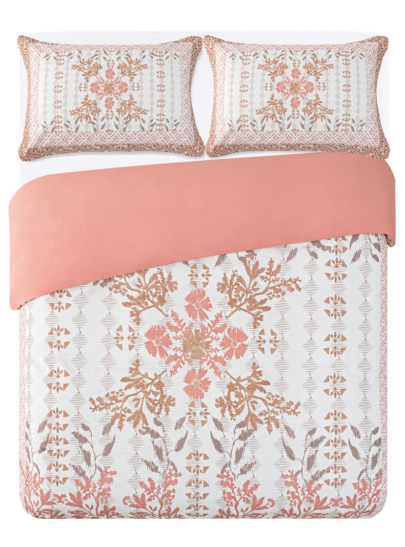 Funda Plumón Boho Flor Súper King-3