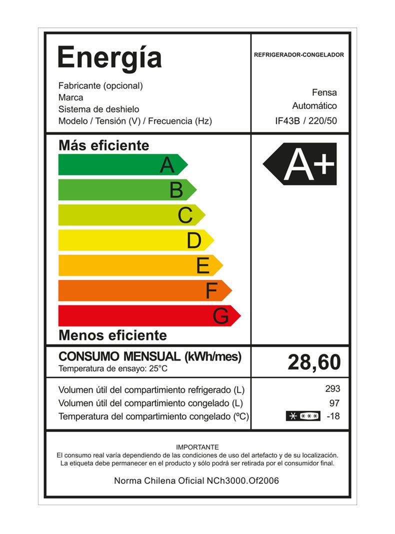 Refrigerador Top Freezer No Frost 390 Litros IF43B Negro-8