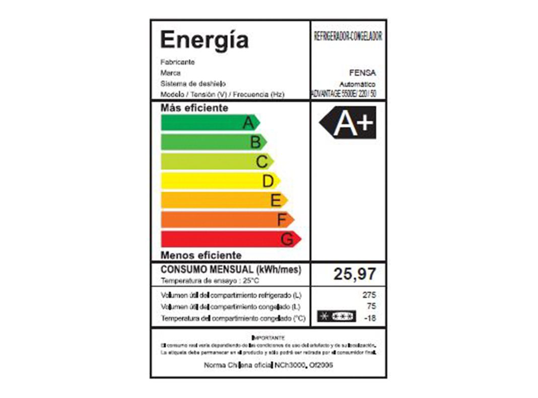 Refrigerador No Frost 350 Litros Advantage 5500E-2