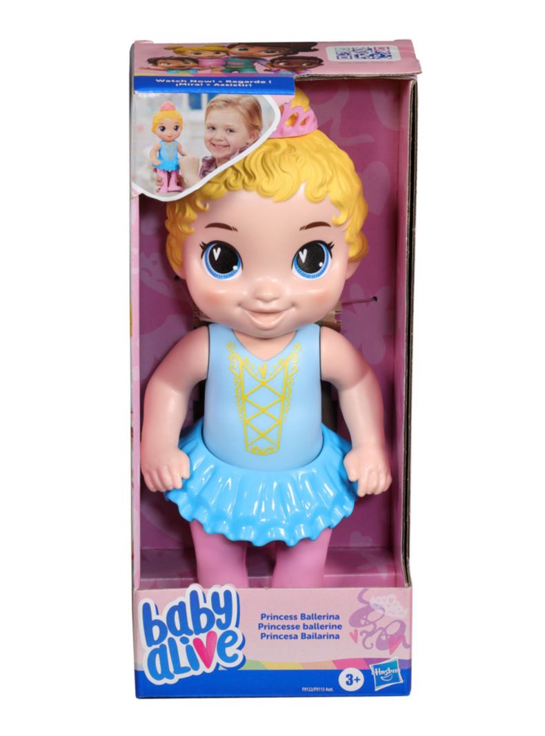 Muñeca Princesa Bailarina Cabello Rubio-2