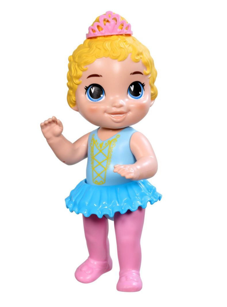 Muñeca Princesa Bailarina Cabello Rubio-0