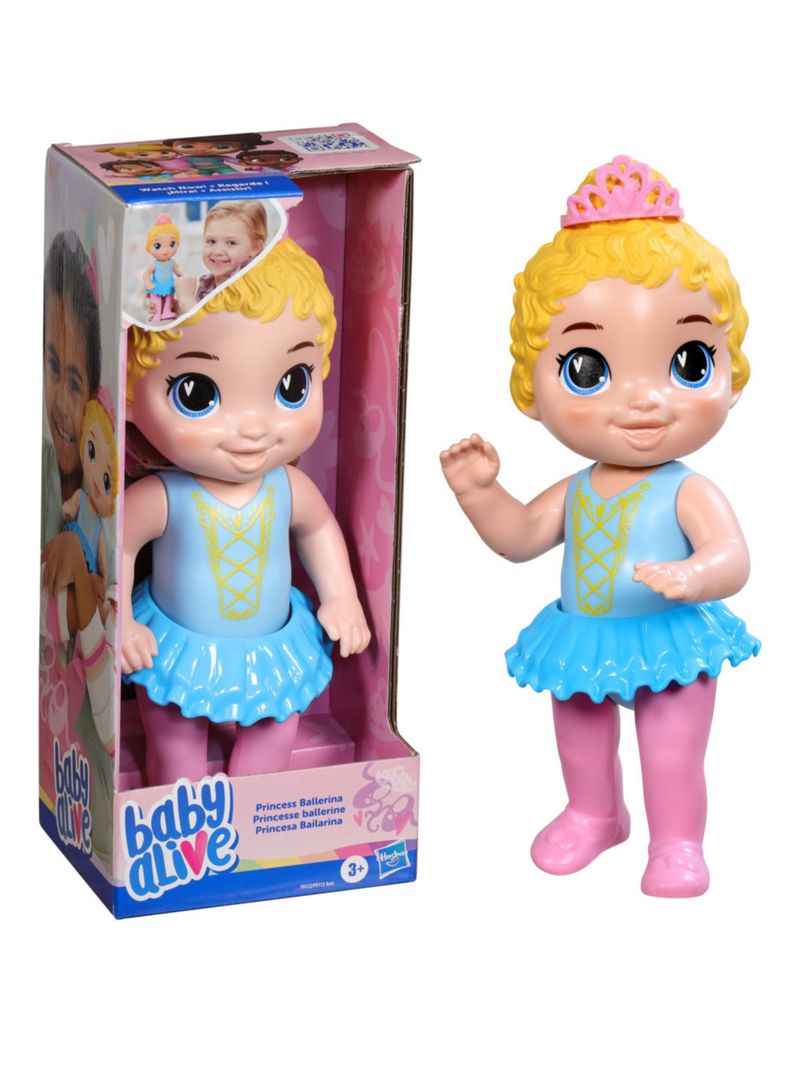Muñeca Princesa Bailarina Cabello Rubio-1