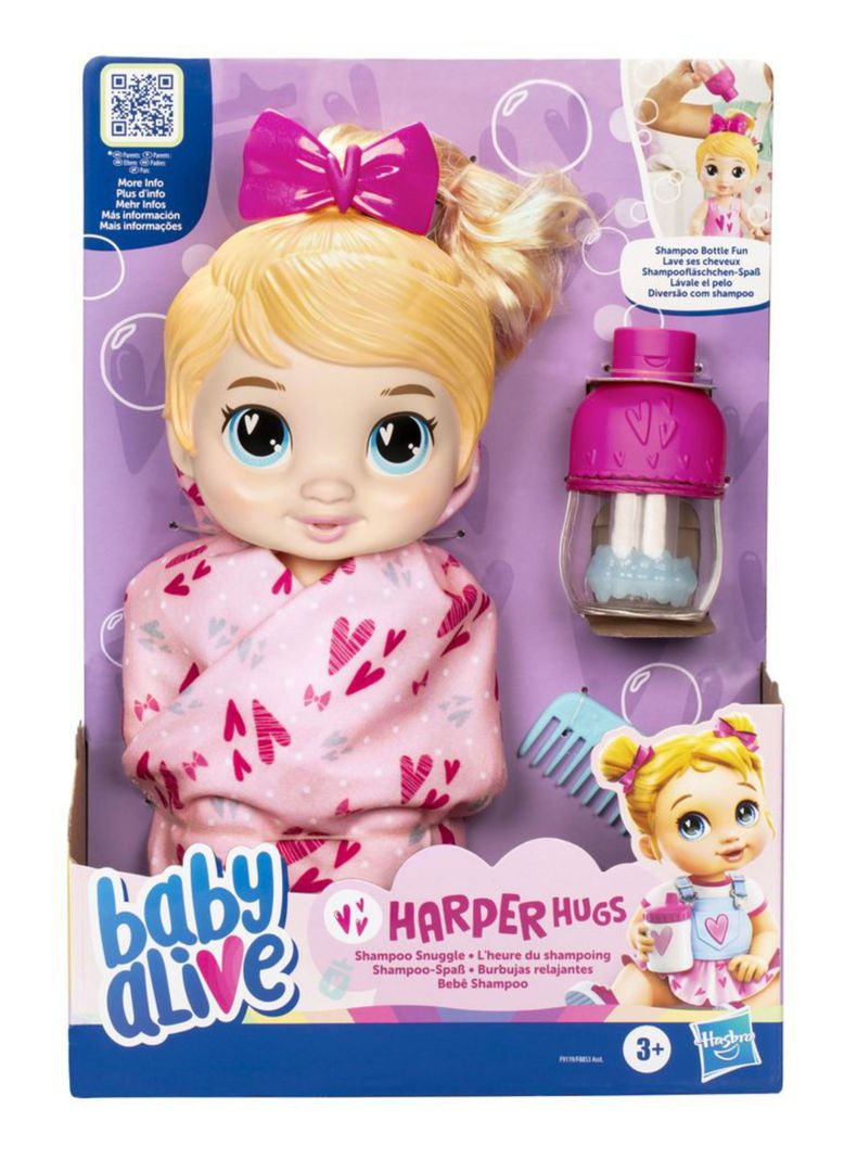 Muñeca Burbujas Relajantes Harper Hugs-3