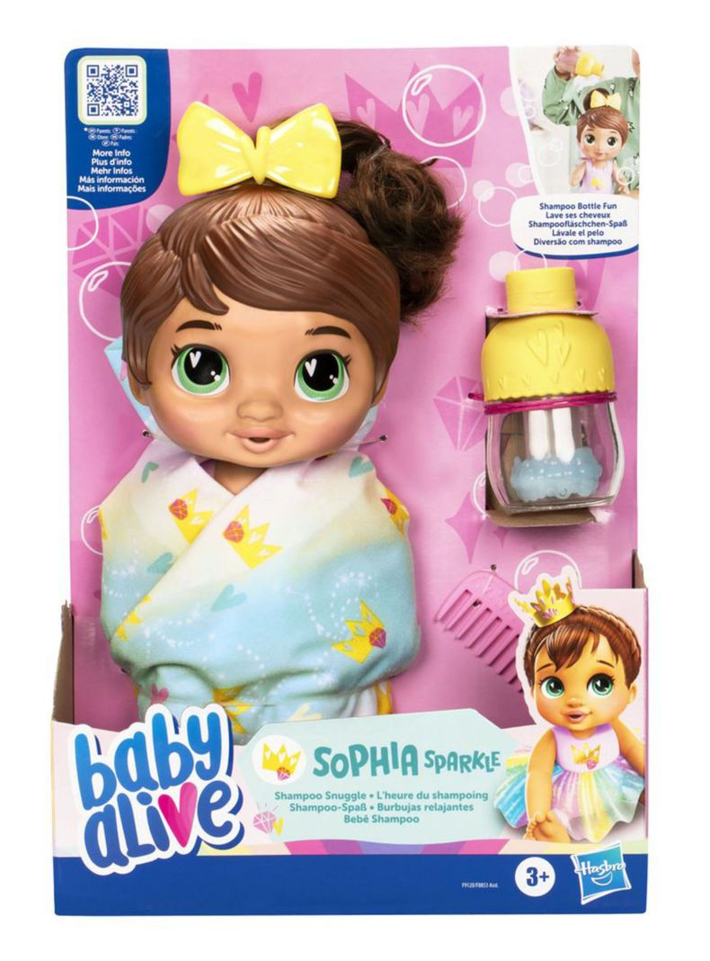 Muñeca Burbujas Relajantes Sophia Sparkle-3