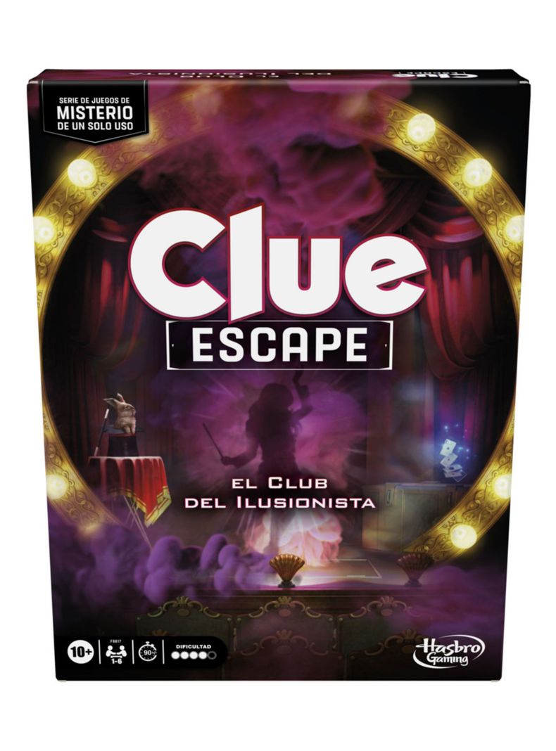 Juego de Mesa Clue Escape El Club del Ilusionista-0
