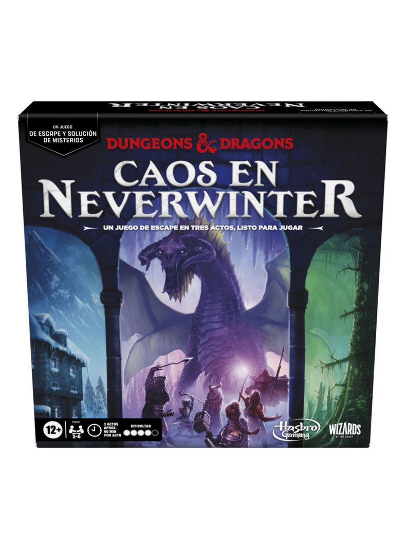 Juego de Mesa Dungeons & Dragons Caos en Neverwinter-0