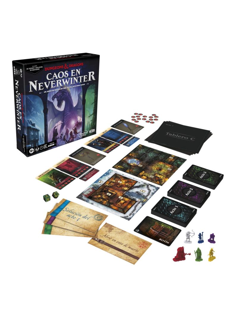 Juego de Mesa Dungeons & Dragons Caos en Neverwinter-2