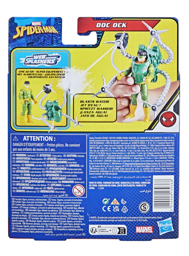 Figura de Acción Web Splashers Doc Ock-3