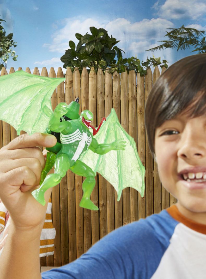 Set Spiderman Hidroataque Aéreo de Simbionte Verde-4