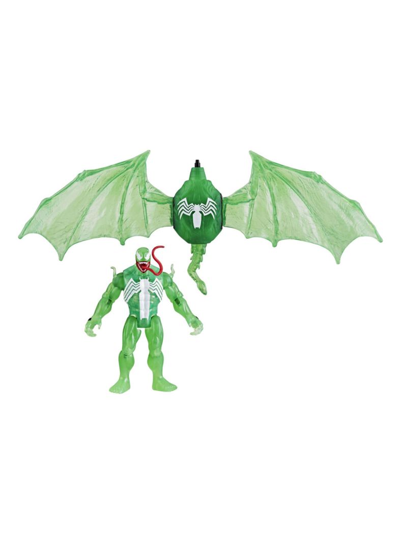Set Spiderman Hidroataque Aéreo de Simbionte Verde-0