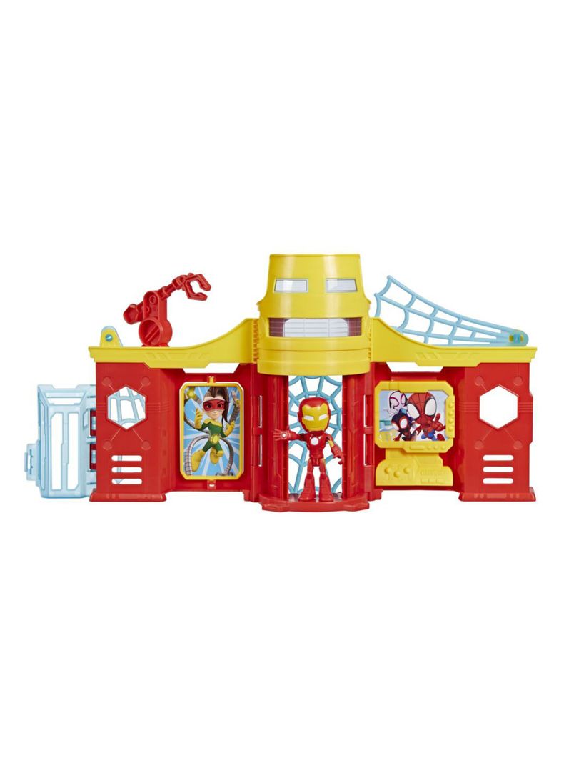 Set Figura de Acción Torre Stark Iron Man-0