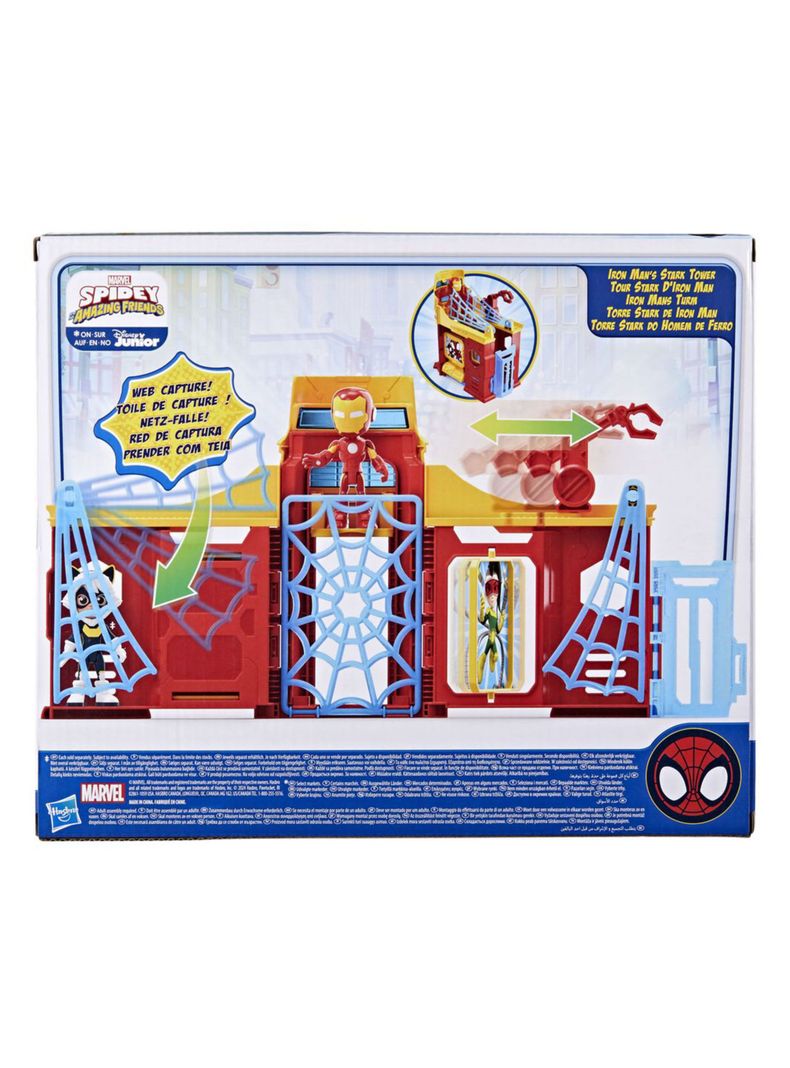 Set Figura de Acción Torre Stark Iron Man-3