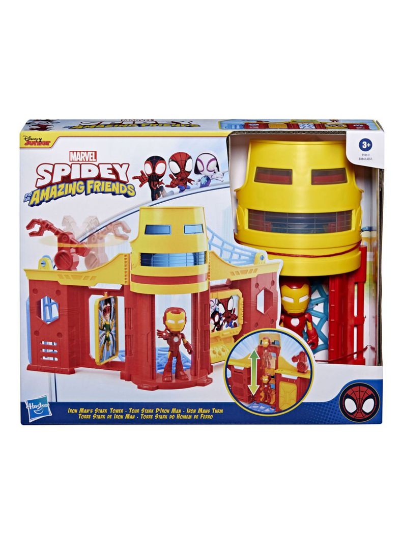 Set Figura de Acción Torre Stark Iron Man-2