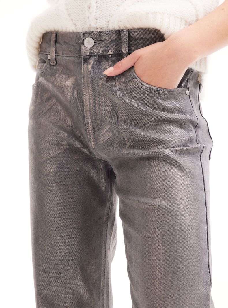 Jeans Recto Metalizado-2