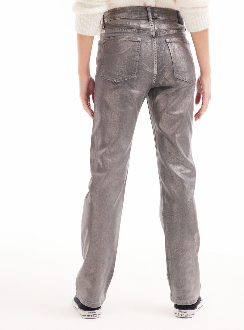 Jeans Recto Metalizado-1