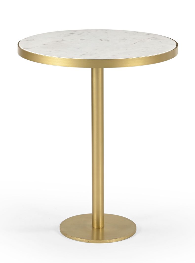 Mesa de Apoyo Alta Bombay Mármol 60 cm-1