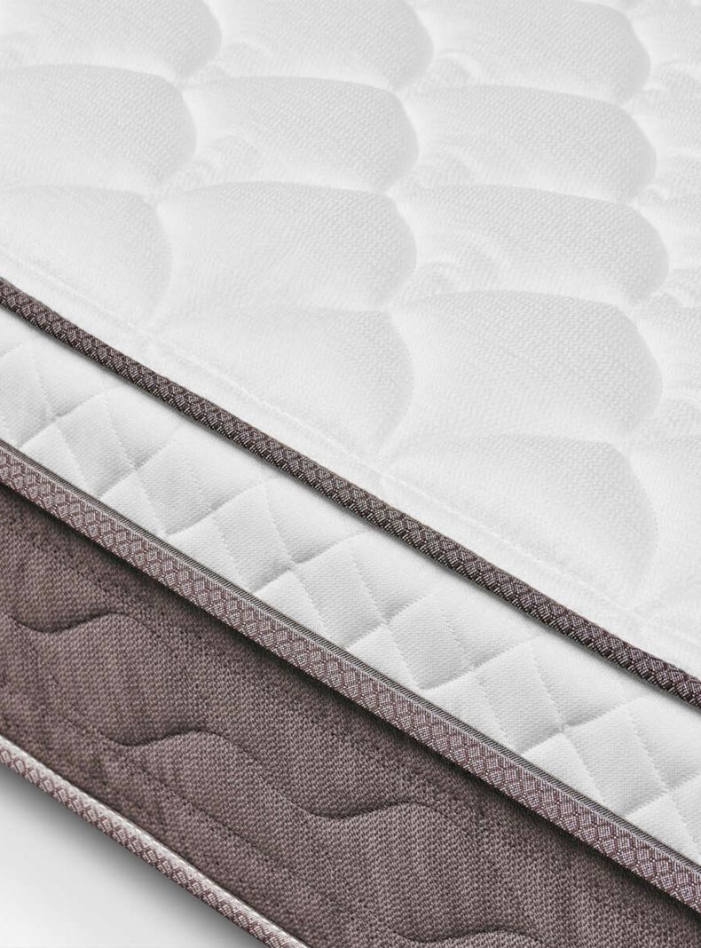 Cama Europea New style 4 2 Plazas Base Dividida + Respaldo Rachel-5