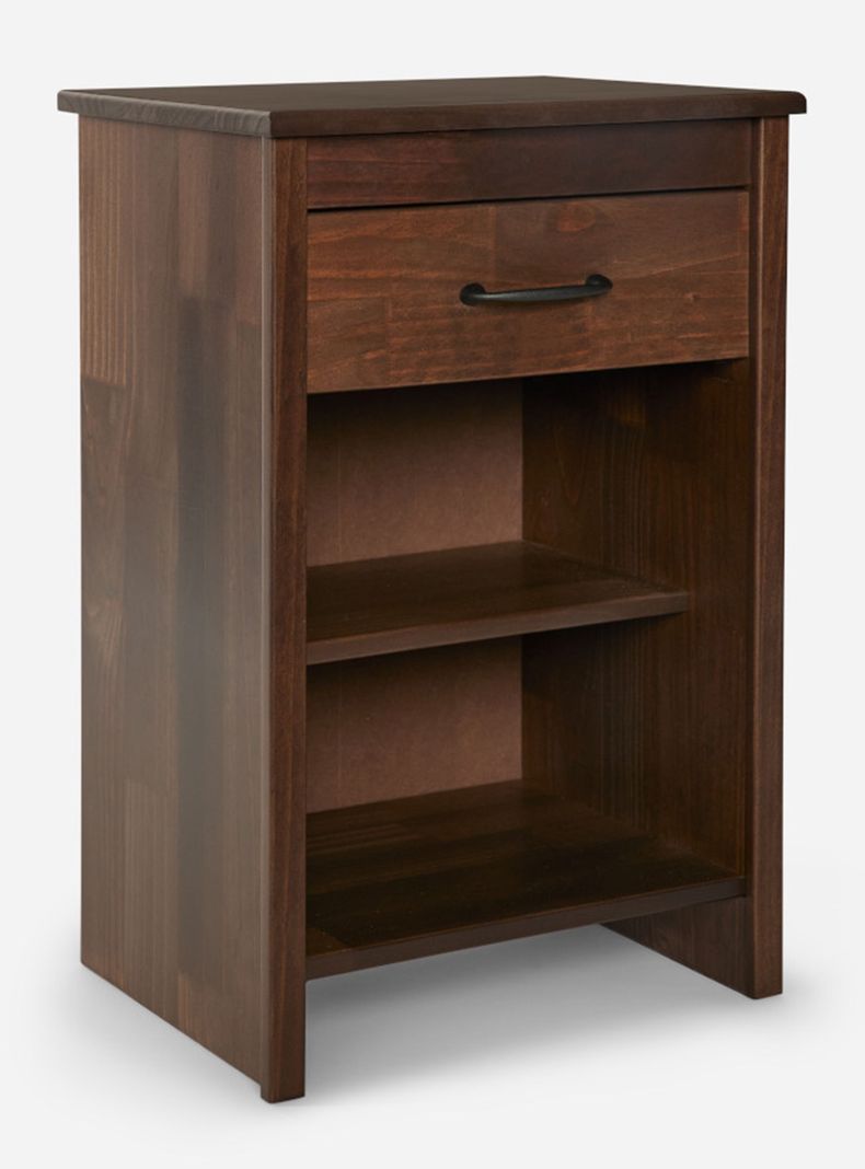 Cama Europea New style 4 2 Plazas Base Dividida + Respaldo + Veladores Maurice-3
