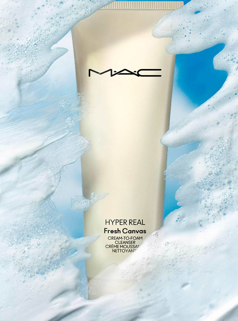 Limpiador M·A·C Hyper Real Fresh Canvas Cream-to-foam cleanser 30ml-4