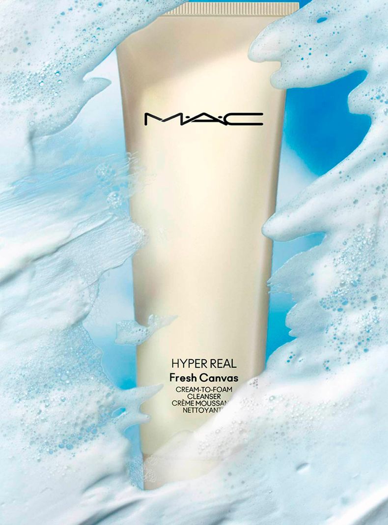Limpiador M·A·C Hyper Real Fresh Canvas Cream-to-foam cleanser 125ml-4
