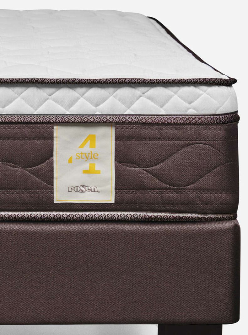 Cama Europea New style 4 2 Plazas Base Dividida + Respaldo Maurice-4