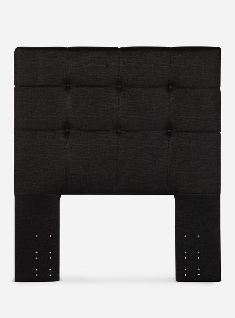 Cama Europea Indie 1.5 Plazas Respaldo Issey-2