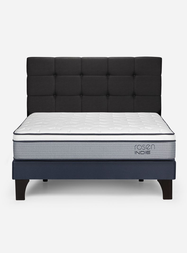 Cama Europea Indie 2 Plazas Respaldo-1