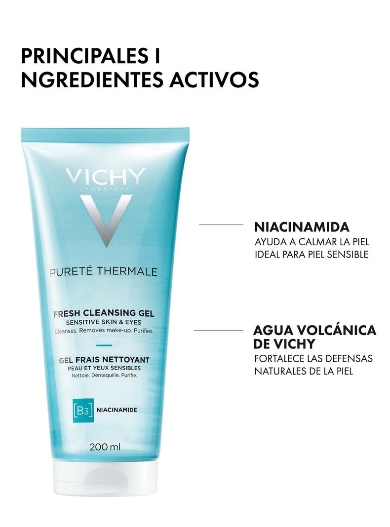 Pureté Thermale Gel Limpiador Fresco 200 ml-2