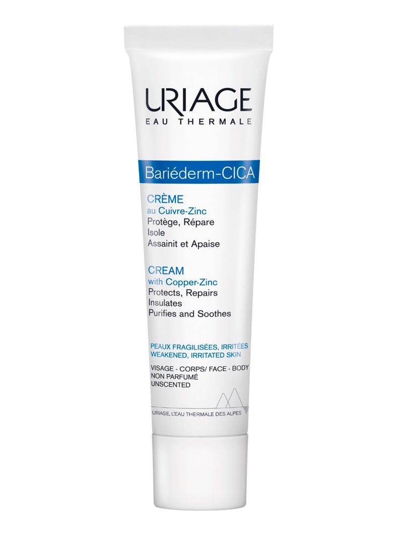 Crema Reparadora Uriage Bariéderm-CICA con Cobre y Zinc 100 ml-0