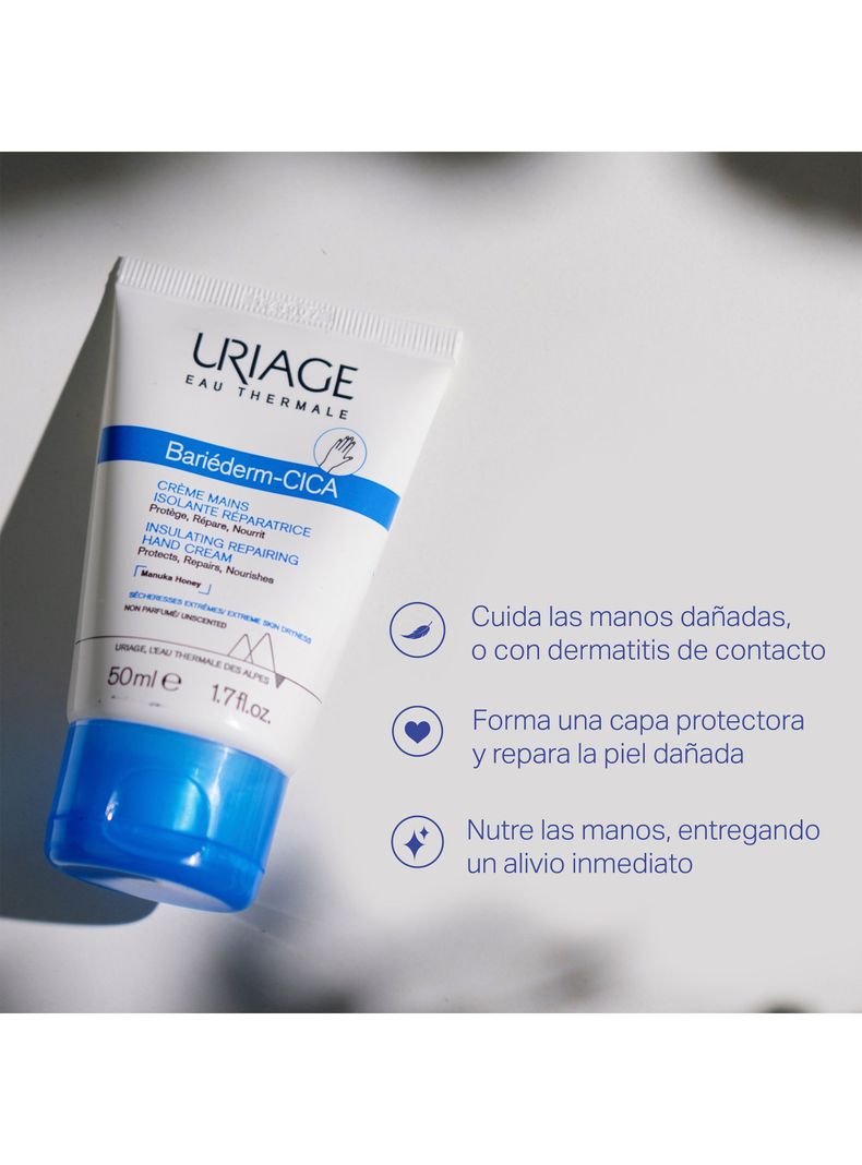 Crema de Manos Uriage Bariéderm-CICA Reparadora 50 ml-1