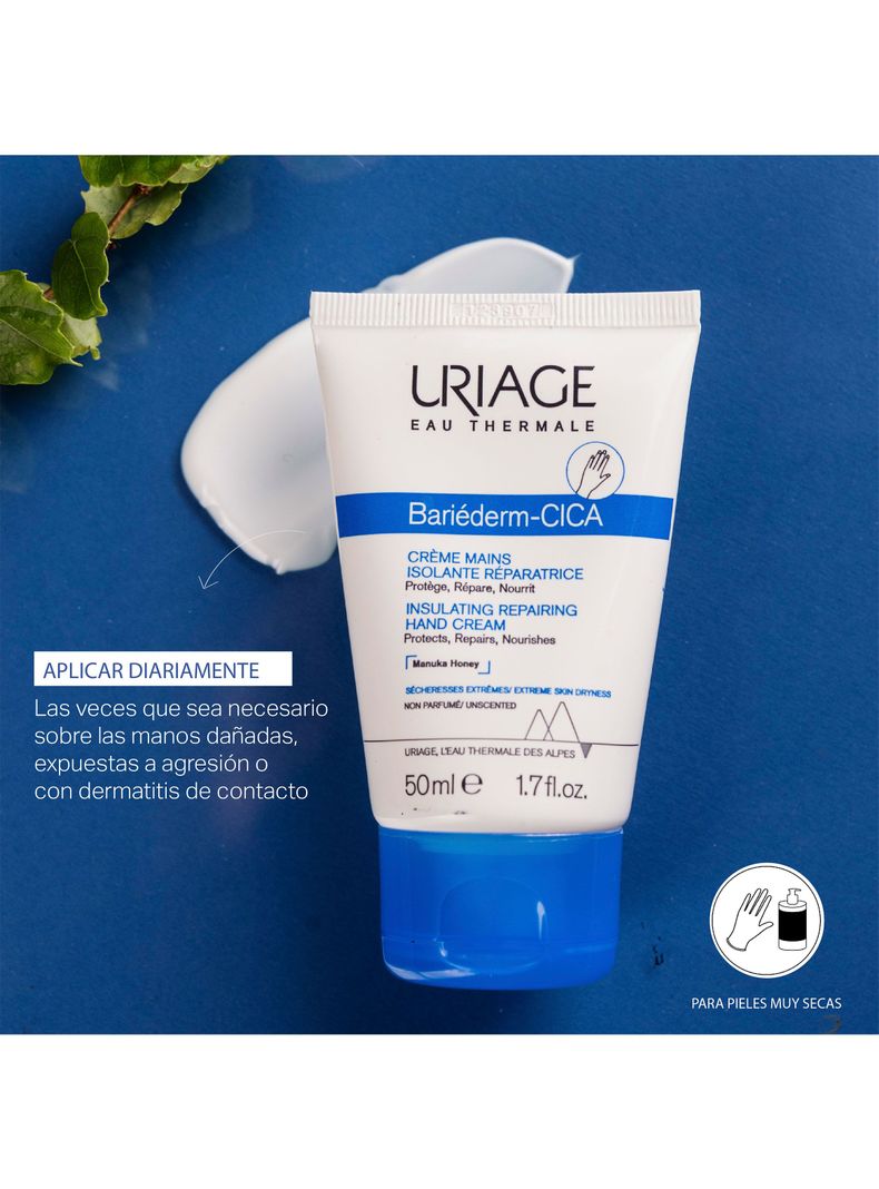 Crema de Manos Uriage Bariéderm-CICA Reparadora 50 ml-3