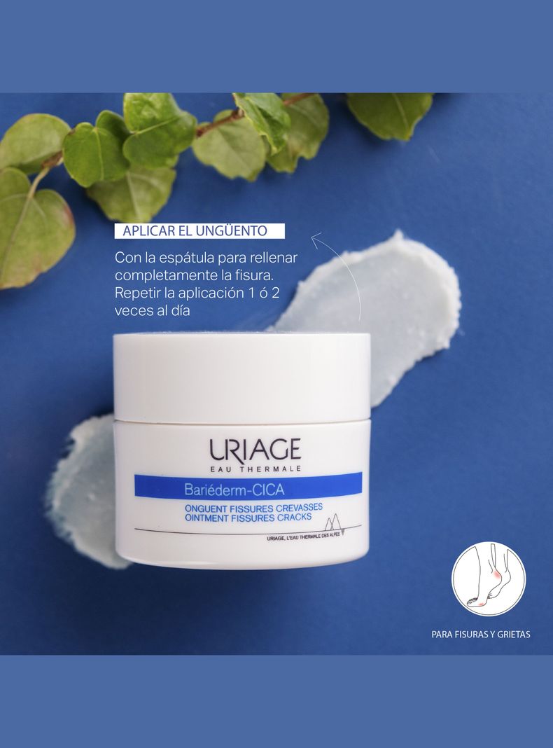 Crema Hidratante Bariéderm-CICA Ungüento Uriage Fisuras y Grietas 40 ml-3