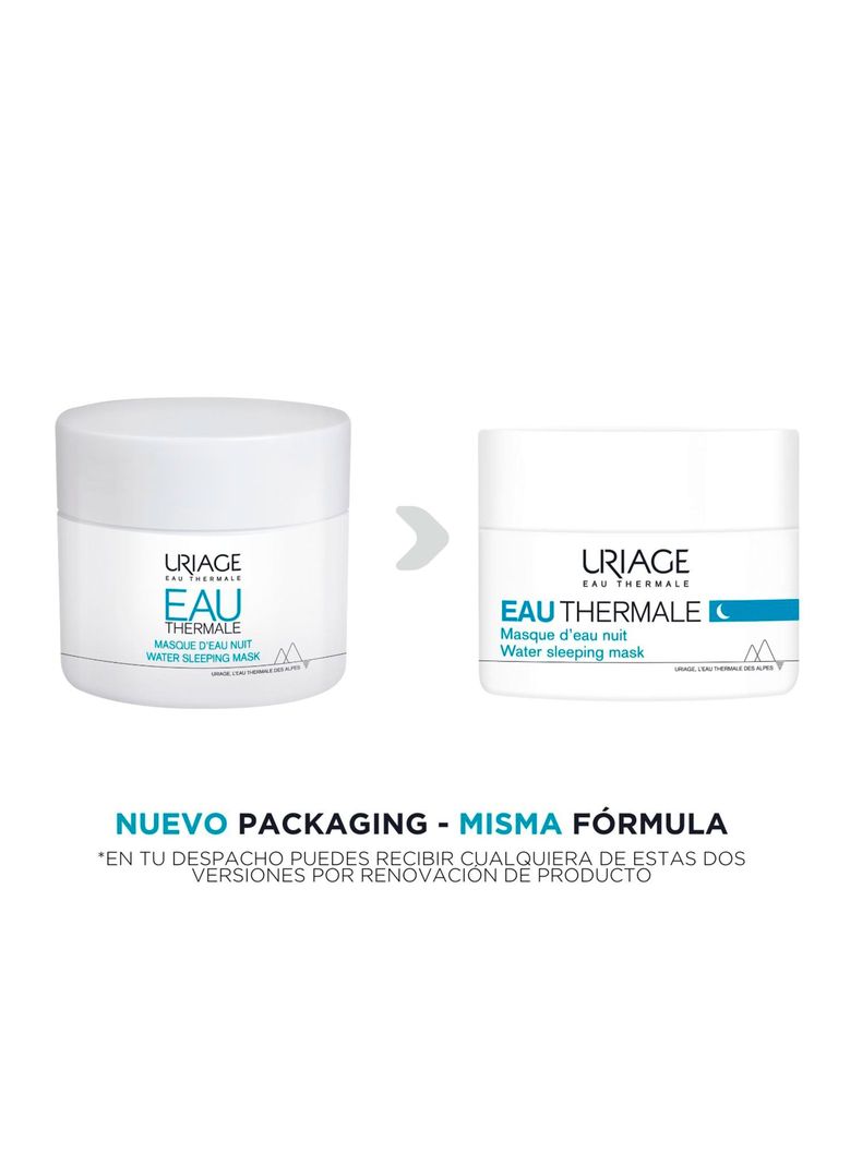Máscara de Agua de Noche Eau Thermale 50ml de Uriage-1